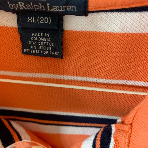 POLO BY RALPH LAUREN BOYS STRIPED POLO SHIRT - Picture 3 of 4